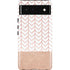Rose Gold Herringbone Pixel Cases